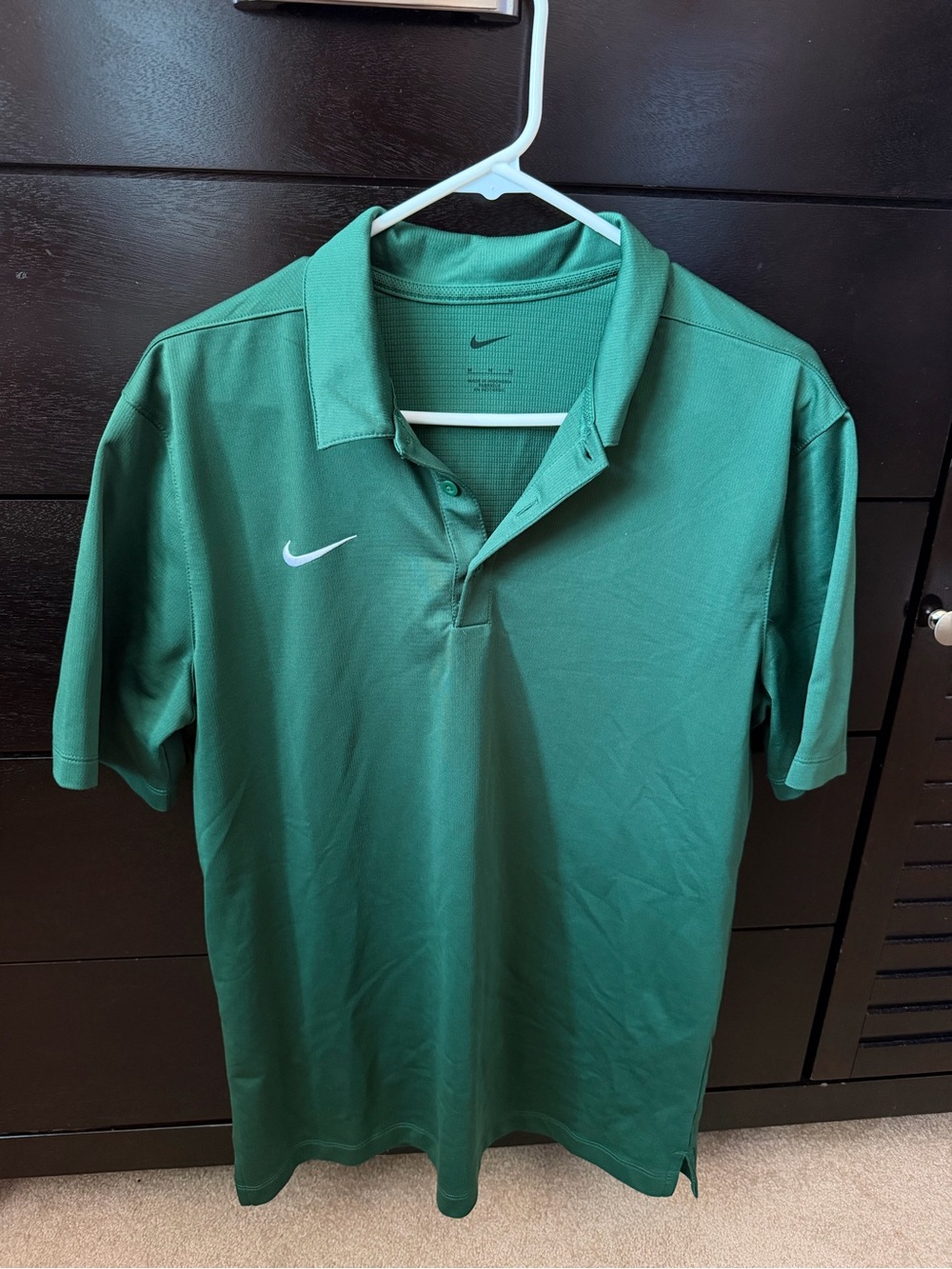 Nike Men's Emerald Green Performance Polo